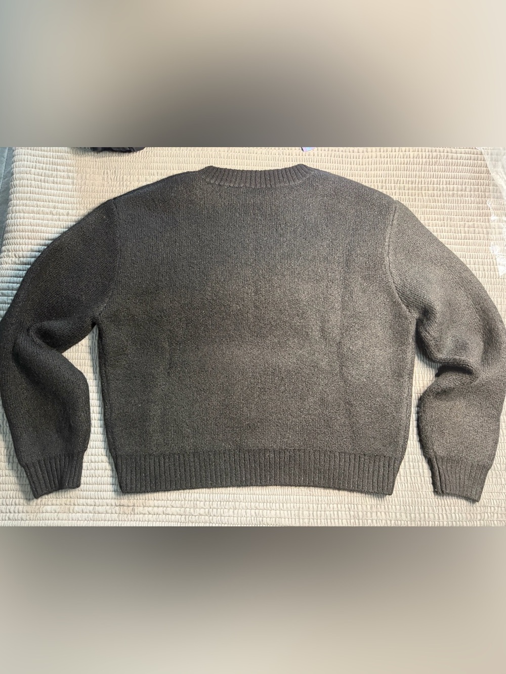 Harley-Davidson Black Crewneck Sweater with Script Logo Women’s MED - Picture 2 of 6